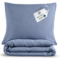 Musselin Bettwäsche [PREMIUM] 100% Baumwolle – atmungsaktiv & weich (OEKO-TEX®)