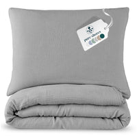 Musselin Bettwäsche [PREMIUM] 100% Baumwolle – atmungsaktiv & weich (OEKO-TEX®)