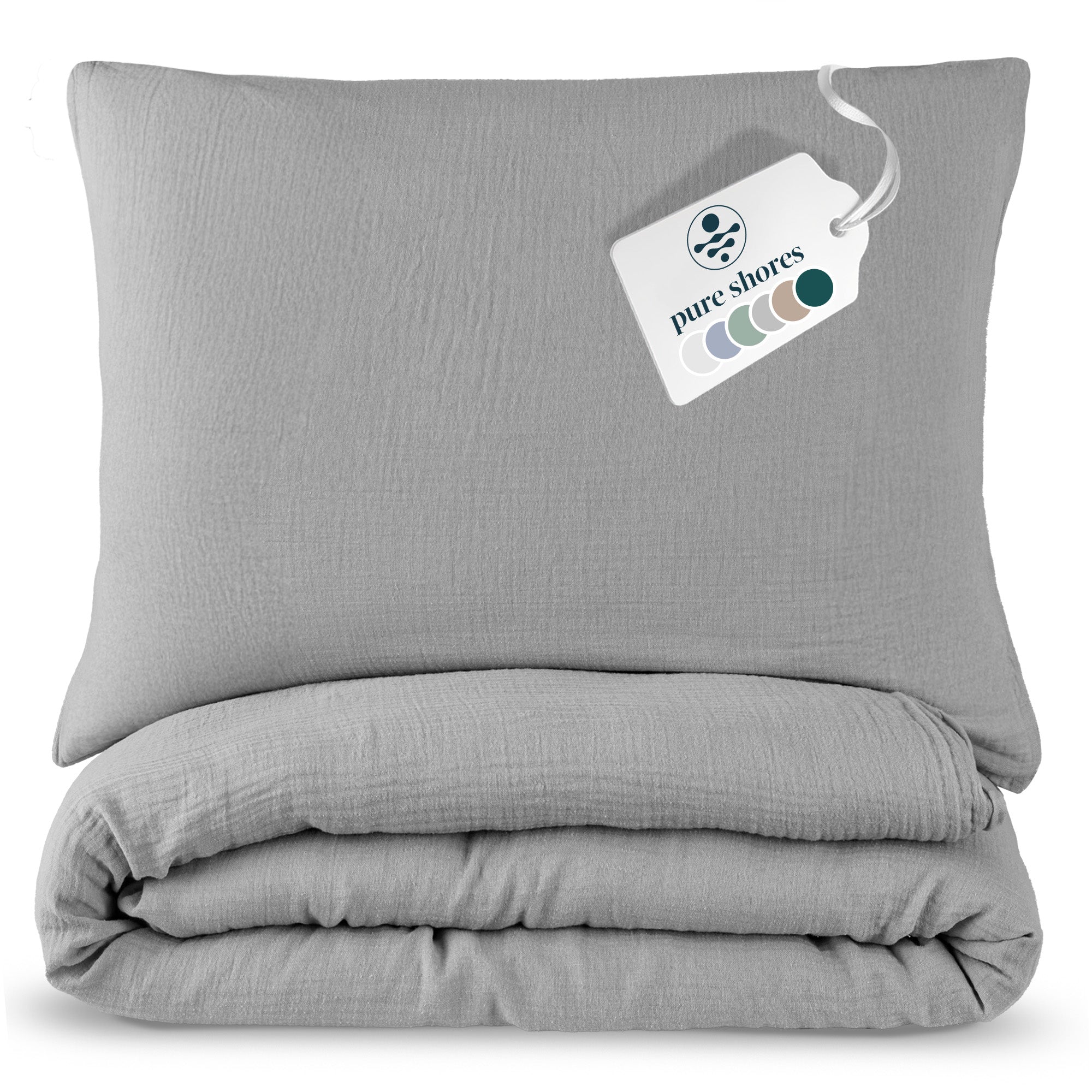 Musselin Bettwäsche [PREMIUM] 100% Baumwolle – atmungsaktiv & weich (OEKO-TEX®)