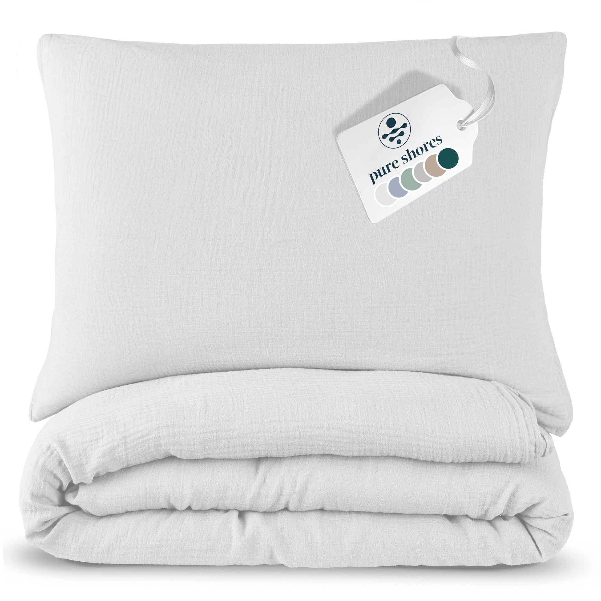 Musselin Bettwäsche [PREMIUM] 100% Baumwolle – atmungsaktiv & weich (OEKO-TEX®)