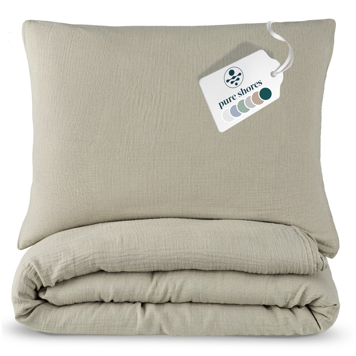 Musselin Bettwäsche [PREMIUM] 100% Baumwolle – atmungsaktiv & weich (OEKO-TEX®)