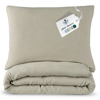 Musselin Bettwäsche [PREMIUM] 100% Baumwolle – atmungsaktiv & weich (OEKO-TEX®)