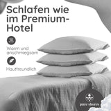 Musselin Bettwäsche [PREMIUM] 100% Baumwolle – atmungsaktiv & weich (OEKO-TEX®)