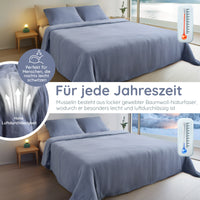 Musselin-Bettwäsche (Bio - GOTS zertifiziert)