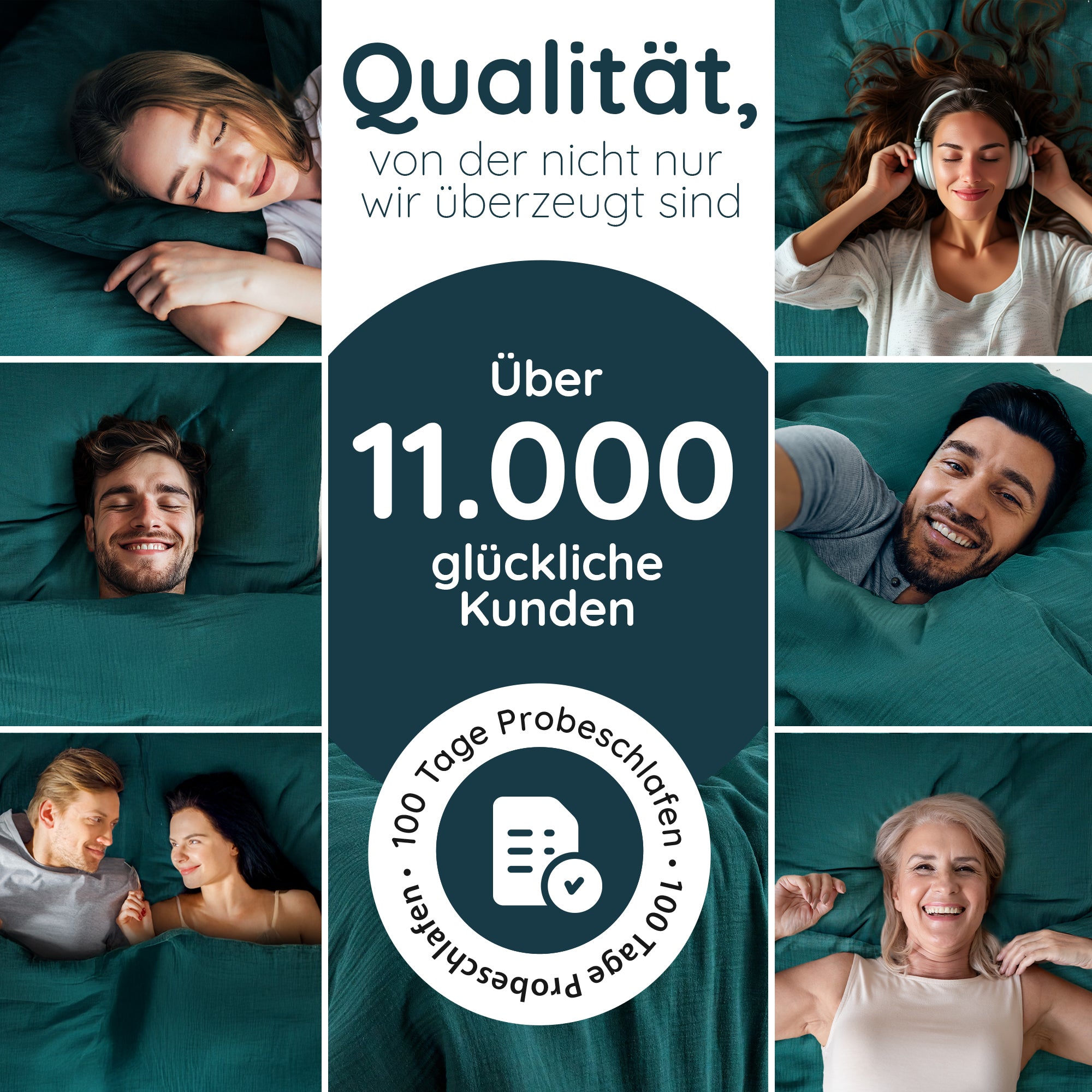 Musselin-Bettwäsche (Bio - GOTS zertifiziert)