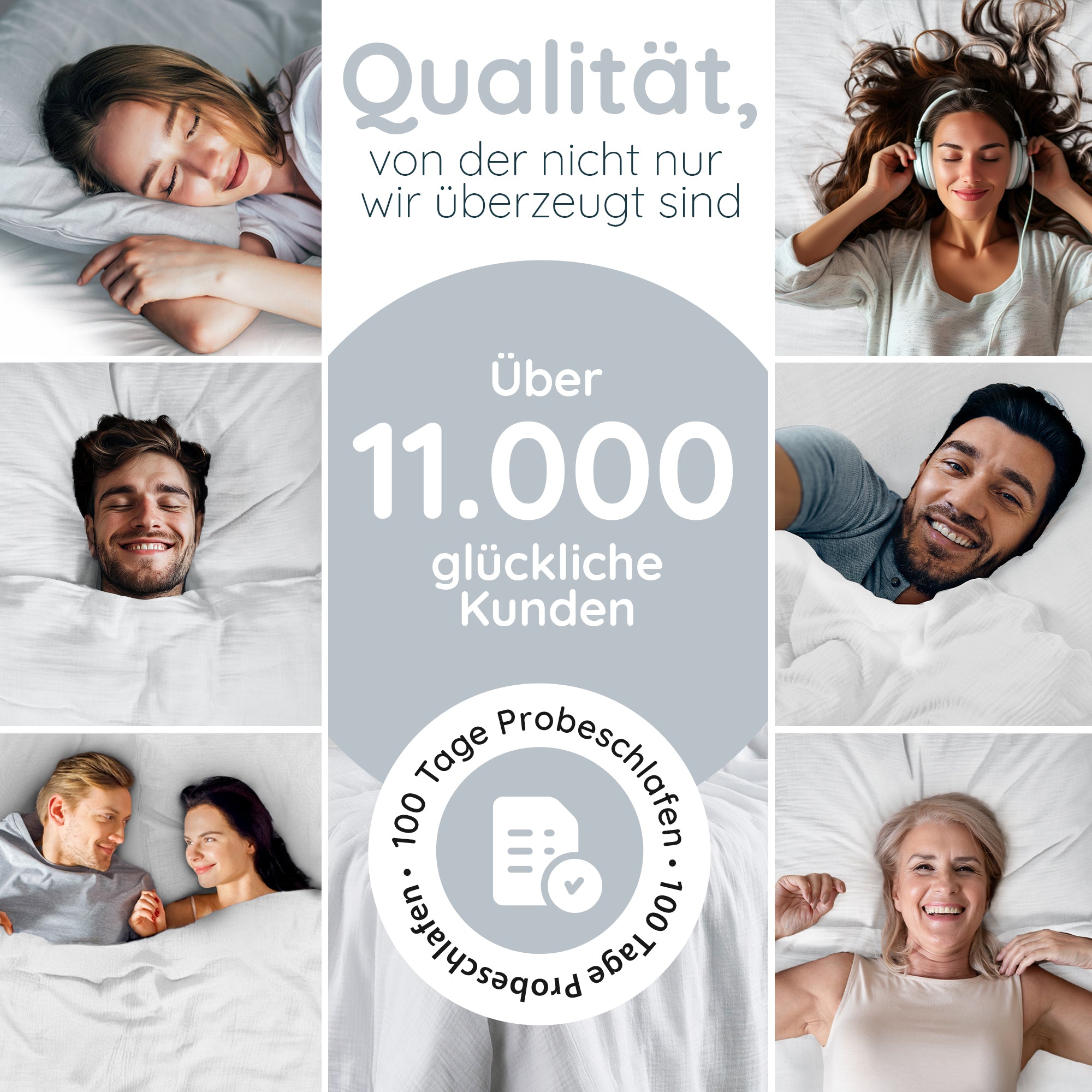 Musselin Bettwäsche [PREMIUM] 100% Baumwolle – atmungsaktiv & weich (OEKO-TEX®)