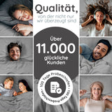 Musselin Bettwäsche [PREMIUM] 100% Baumwolle – atmungsaktiv & weich (OEKO-TEX®)