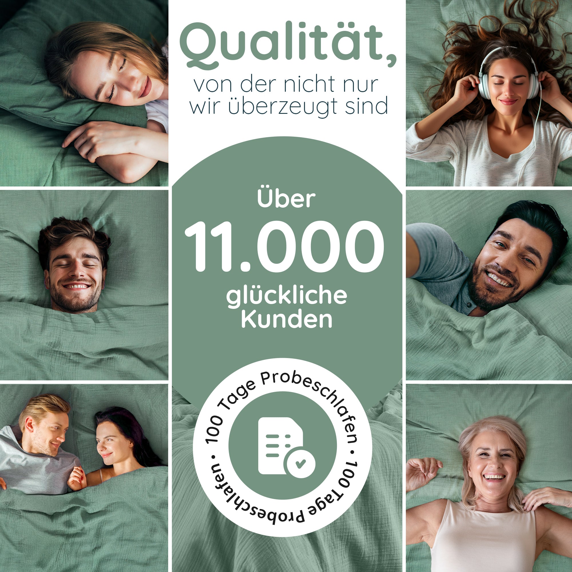 Musselin-Bettwäsche (Bio - GOTS zertifiziert)