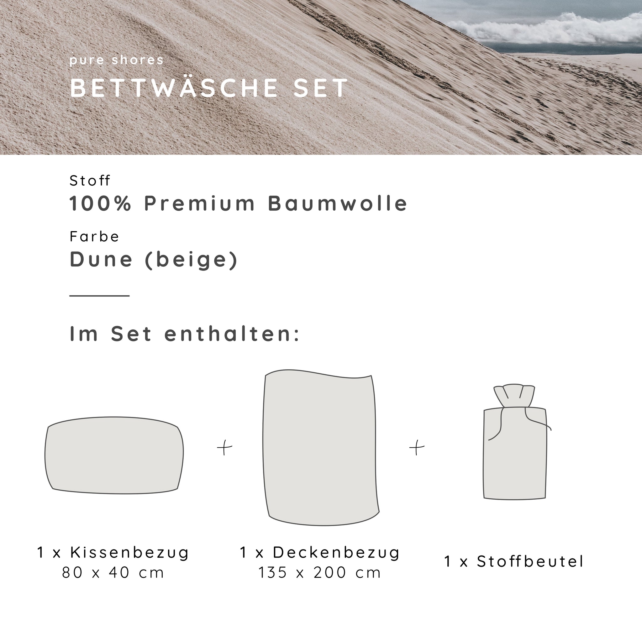 Bettwäsche Baumwolle | Glatt & Seidig | OEKO-TEX