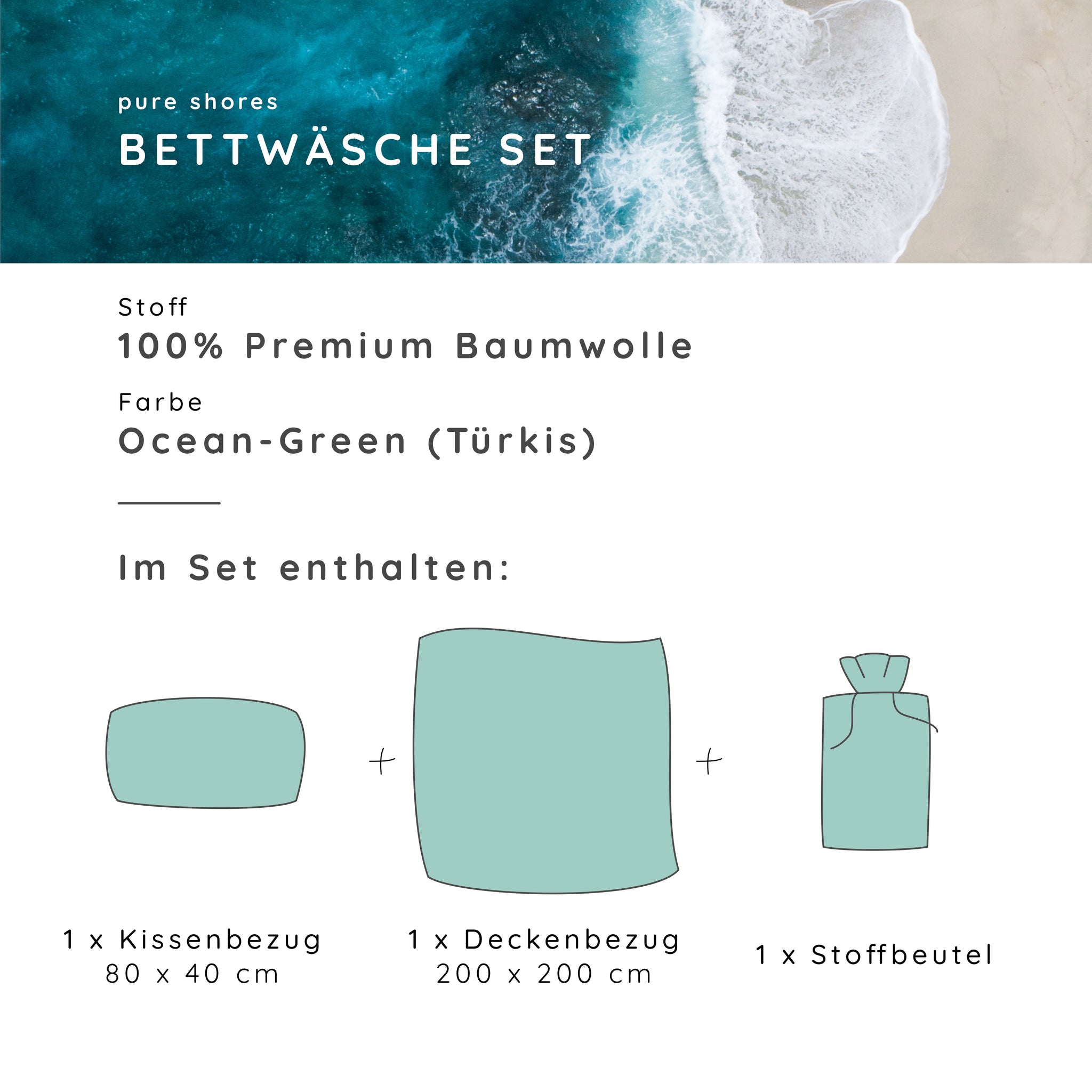 Bettwäsche Baumwolle | Glatt & Seidig | OEKO-TEX