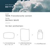 Französische Leinen Bettwäsche [B-Ware]