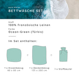 Französische Leinen Bettwäsche