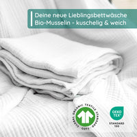 Musselin-Bettwäsche (Bio - GOTS zertifiziert)